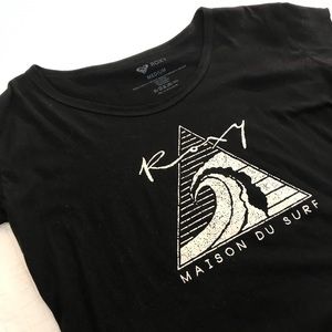 NEW Roxy crop T-shirt M